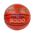 Psyche Game Sports Official Size 7 Brown Microfiber PU Laminated Embossed Durable Basketball Custom Logo for Indoor Team Sports