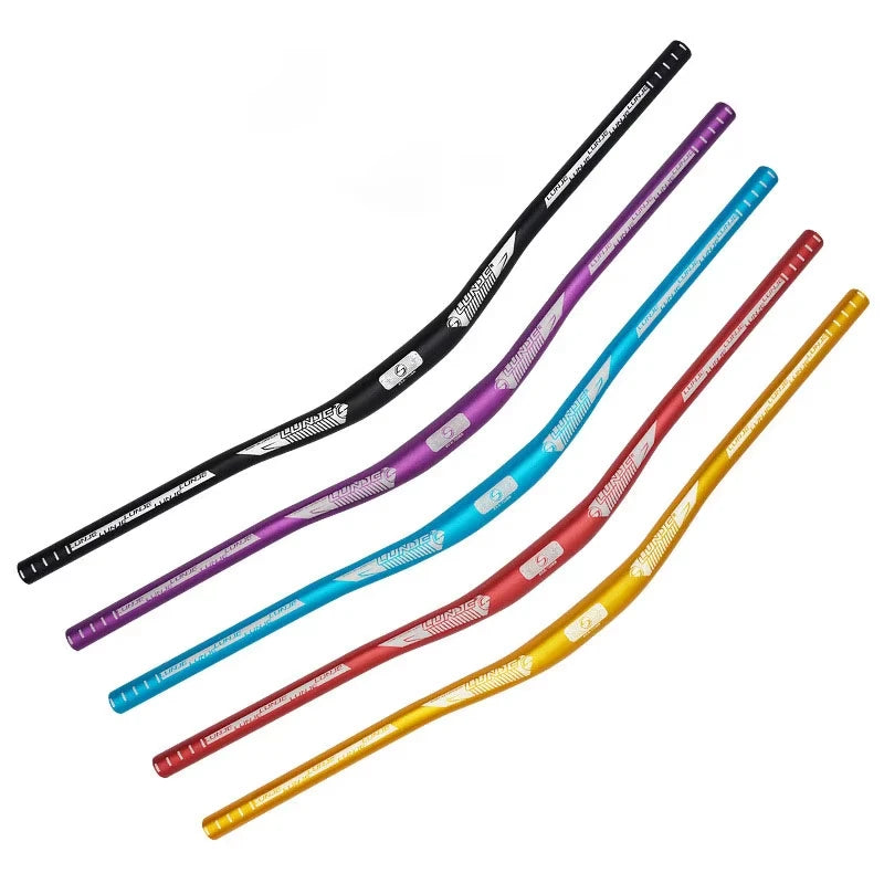 Bicycle Swallow-shaped Aluminum Alloy Mountain Bike Handlebar Bike Handlebar Mtb 31.8 * 720/780mm Bicycle Long Handlebar