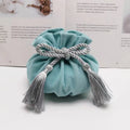 Custom Pink Velvet Jewelry Pouch with Drawstring Custom Jewelry Drawer Box Packaging for Necklaces Watches Glasses Rings
