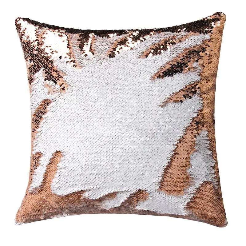 Good Quality Sublimation Blank Sequin Pillow Cases Personalized Magic Pillow Customized with Any Picture MegaBDM