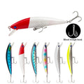 Saltwater Sinking Hard Lure 130mm 41.2g Ocean Trolling Minnow Lure Artificial Fishing Wobblers Cebo De Pesca