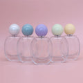 Perfume Bottle Packaging Empty 30ml Transparent Spray Glass Perfume Bottle with Round Cap