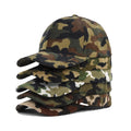 Hot Selling Sporty Fine Corduroy Baseball Cap Breathable Curved Brim Sun Hat in Camo Color for Spring Fall Winter Sports