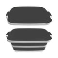 Multifunction 8L Folding Cutting Board 16L Collapsible Cutting Board BBQ Prep Tub with Draining Hole