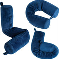 High Quality  Memory Foam U Shape Travel Support Custom Camping Cervical Neck Pillow Travel Kit Airplane Pillow