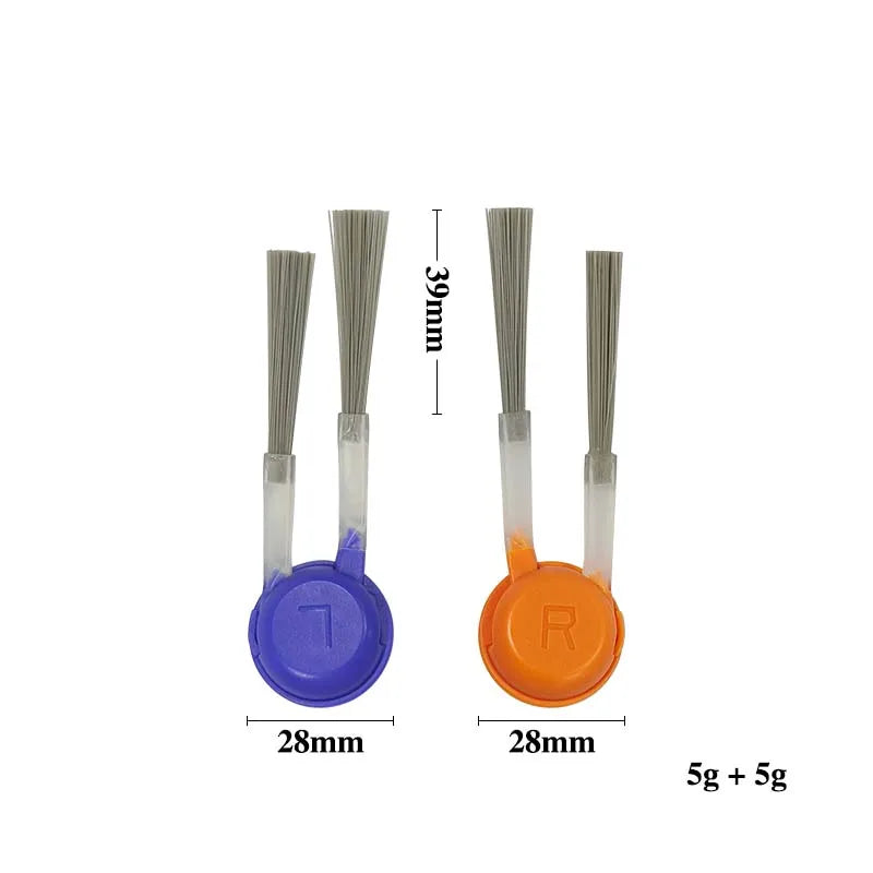 1 Pair Side Brush for Household Robot Vacuum Cleaner Spare Parts-Spin Side Brush Fit for NARWAL J5 J5X Robot Vacuum Cleaner