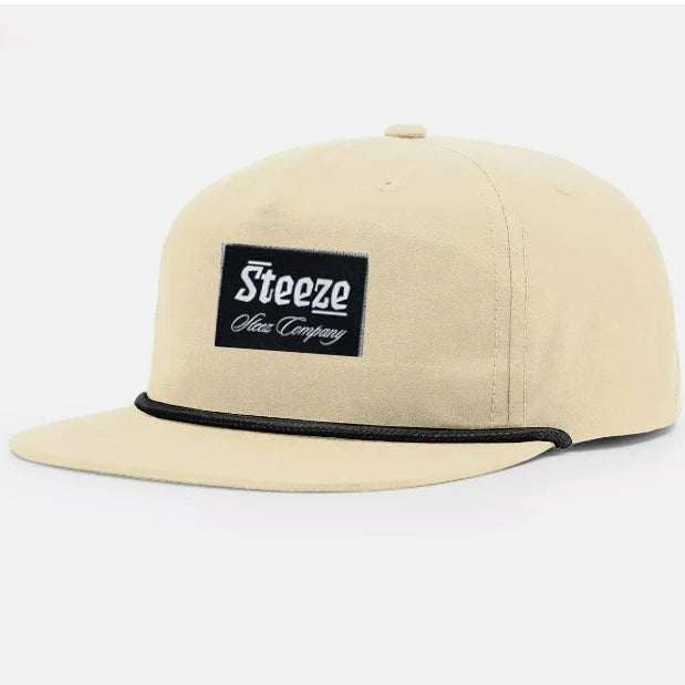 100% RPET Environmentally Friendly Recycled Material 5 Panel Snapback Hats Caps With Rope