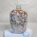 Customized Organic Himalayan Bath Salts in Bottle Natural Pink Crystal Salt Jasmine Fragrance for Exfoliating Use for Foot Bath