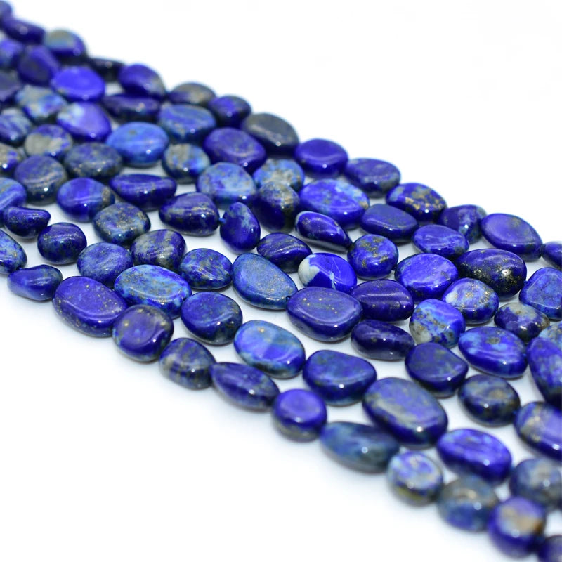 Wholesale 6*8 / 8*10mm Natural Lapis Lazuli Loose Gemstone Beads for DIY Jewelry