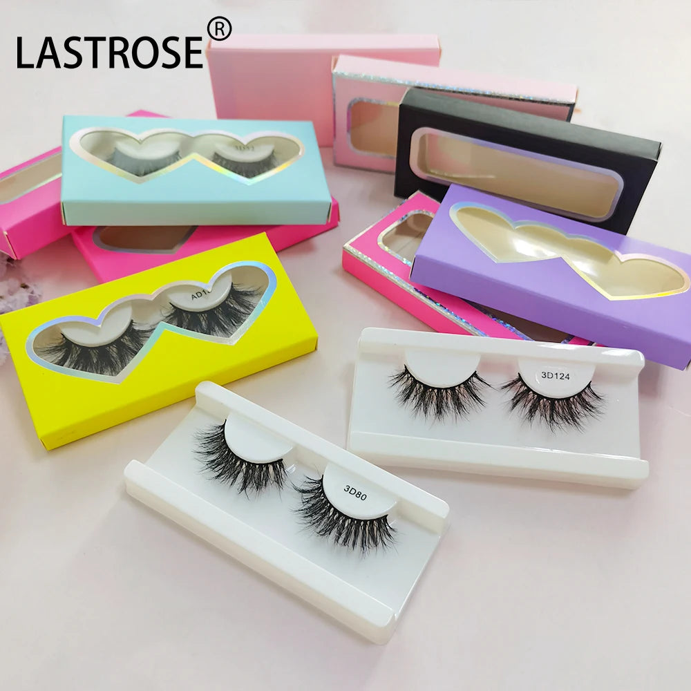 New Arrival 3D Real Mink Eyelashes Fast Shipment 15mm 16mm Natural Short Lashes MOQ 10 Pairs