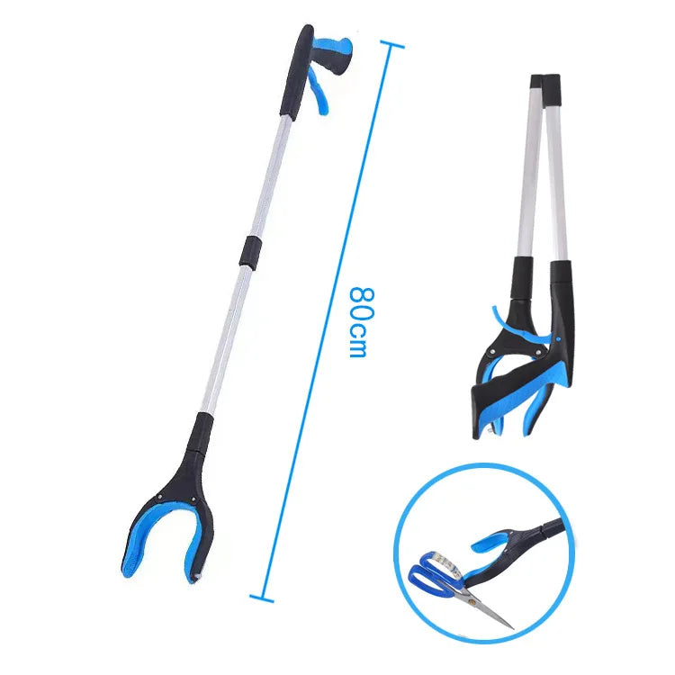 Folding Grabber Tool for Elderly 36 Inch +Magnets - Rugged Reachers for Disabled & Seniors Heavy Duty - Rotating Grippers