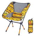 Oem Wholesale Custom Color logo Portable Foldable Metal Frame Ultralight Outdoor Camping Chair