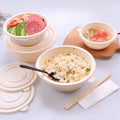 Biodegradable Plates and Bowls Disposable Middle East Hummus Bowl Instant Noodles
