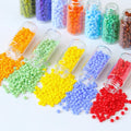 China Retail Good Quality Solid Color 3mm Czech Seed Beads 5g/package Glass Beads for Jewelry Making