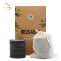 Hot Sale All Skin 3Layers 3.15" Soft Bamboo Makeup Removal Pads Zero Waste Woman Charcoal Facial Wipes