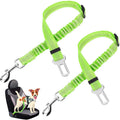 Dog Cat Safety Seat Belt Harness Elastic Nylon Bungee Buffer Car Collar Pet Collars