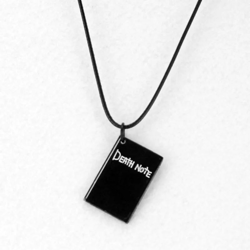Anime DEATH NOTE Pendant Black Notebook Necklace