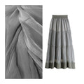 Wholesale Organza Fabric Woman Dress Fabric Elegant Embroidery Pattern Polyester Organza Fabric