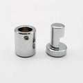 Aluminium Alloy Wall Standoff Mounts 16*19 Glass Holder with Chromed Plated Advertising Clip for Sign Displays Fasteners Product