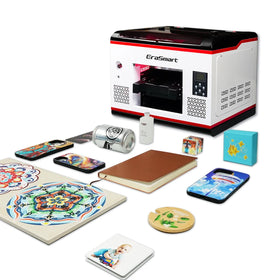 Erasmart Digital Desktop Inkjet Printer Tx800 Head Impresora A3 UV for Card Acrylic Bottle Phone Case Printing