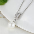 Custom Fashion Qings Luxury Mother Choker Jewelry 925 Sterling Silver Women Zircon Link Chain Necklace Wedding
