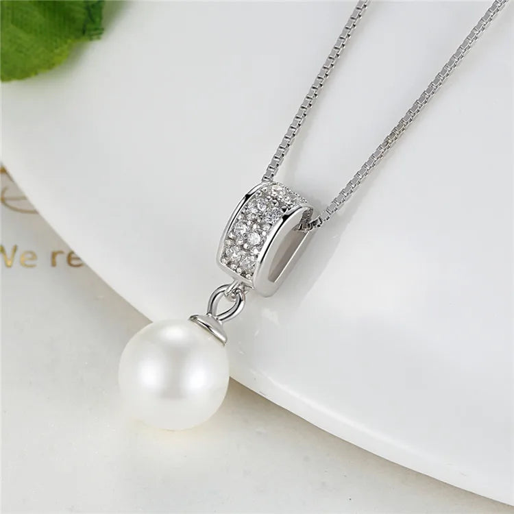 Custom Fashion Qings Luxury Mother Choker Jewelry 925 Sterling Silver Women Zircon Link Chain Necklace Wedding