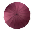 Hot Sale 16k Straight Handle Adult Business Umbrella Factory Wholesale Cheap Automatic Rain 16 Ribs Rainbow Design Classic Style