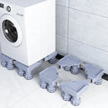 Air Conditioner Bracket Refrigerator Base  Gray Color Movable Adjustable Washing Machine Stand Washing Machine Base With Wheels