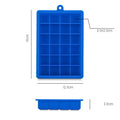 Easy Release Creative BPA Free Mold Custom Eco-Friendly 15/24 Holes Silicone Dildo Ice Cube Mold Tray with Removable Lid