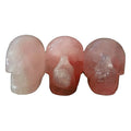 Huiying Bulk wholesale natural carved crystal skulls engraved mini rose quartz crystal skulls 2 inch Crafts