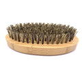 Custom Private Label Luxury Black Sandalwood Straightener Wooden Beard Comb