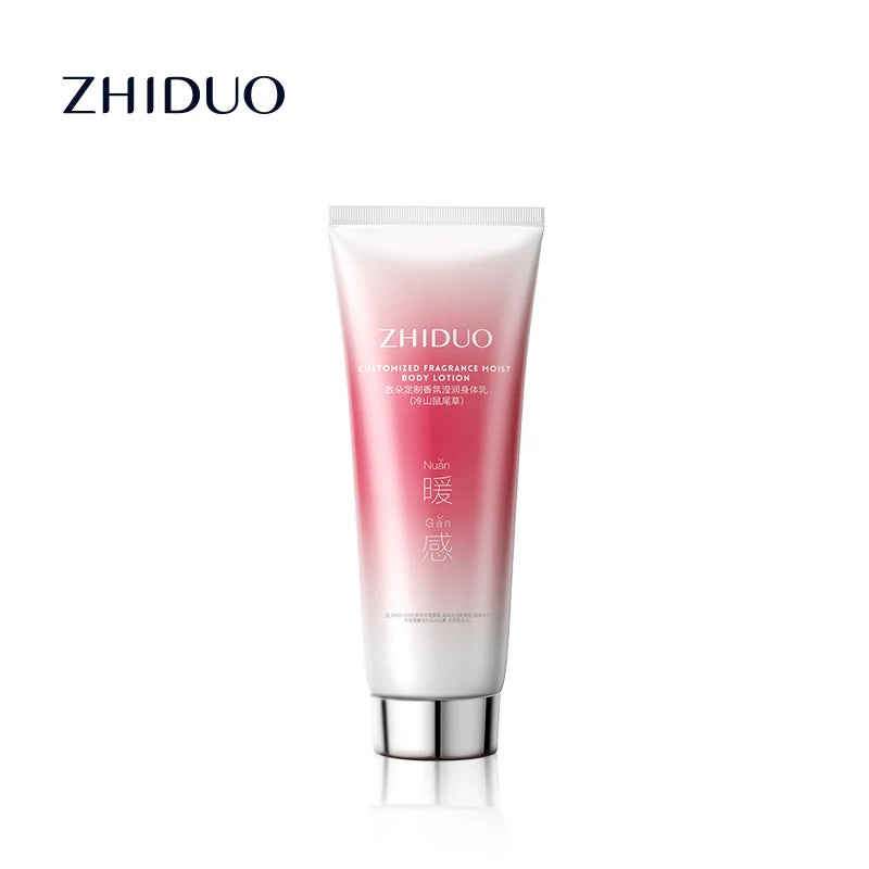 ZHIDUO Private Label Refreshing Moisturizing Factory Black Skin Whitening Lotion Body Moisturizer Cream
