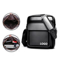 Custom logo 2023 New Fashion Office Mini Crossbody Bag Men Shoulder PU Messenger Business Bags