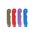 Custom SMOCK KNIVES G10 SCALES WITH PATTERN/LOGO for SPYDERCO SMOCK