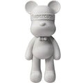 Wholesale Supermen Tie Bear Resin Craft DIY Home Decor 23CM Fluid Bear Kwas
