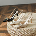 New Glitter Pointy Stiletto Sandals for Women Elegant Party High Heel Shoes Footwear Woman Pumps Shoes