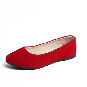 Wholesaling Fashion Comfortable Soft Slip on Flat Ladies Women's Casual Shoes