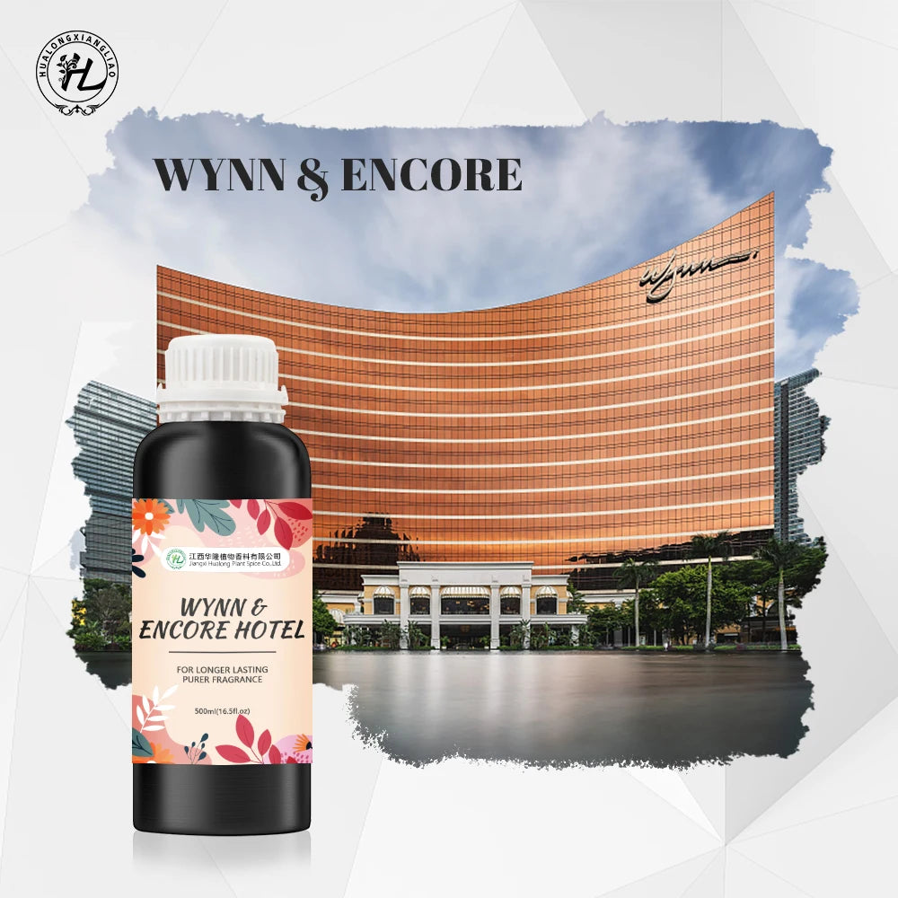 Inspired Hotel Collection Wynn & Encore Aroma Oil 500MLAsian Lily Rain Scent Essential Oil Fragrance for Diffuser air Freshener
