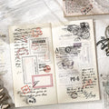 20pcs/pack Old Shadows and Dreams Stickers Handbook Stickers Vintage English  Premium Handbook Stickers