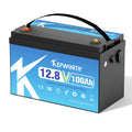 Free Shipping EU Stock 12V 100Ah 120Ah 200Ah LiFePO4 Lithium Iron Phosphate Solar Energy Battery Built-in BMS for Camper Boat RV