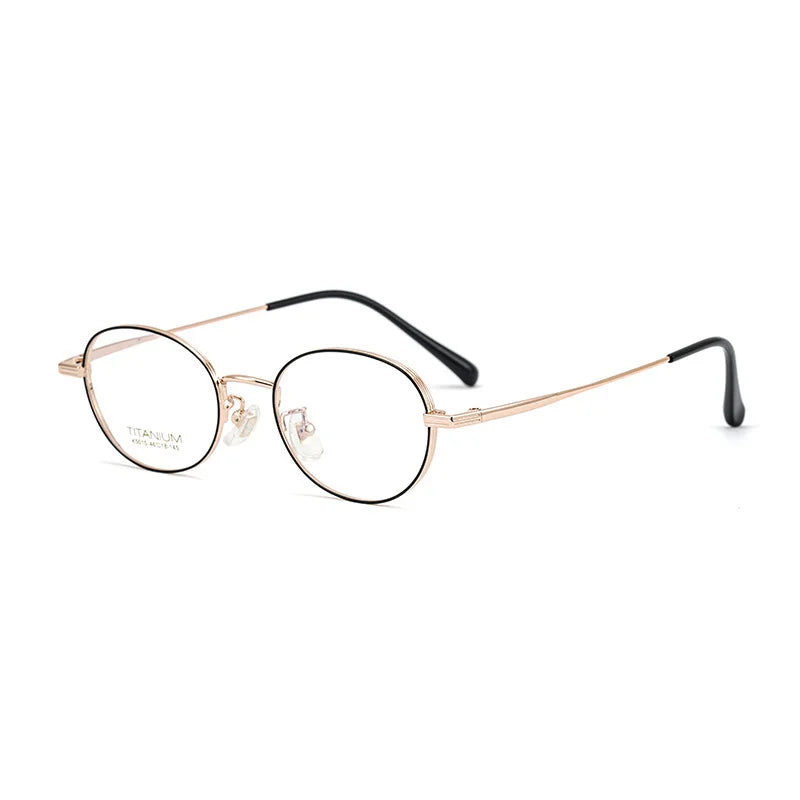 2024 Wholesale Manufacturer Eyewear Optical Eye Glasses Titanium Frames Spectacle Eyeglasses Frames for Women Men