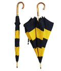 Custom Wooden Handle Umbrella for Ladies  Fashion Straight Rain Umbrella