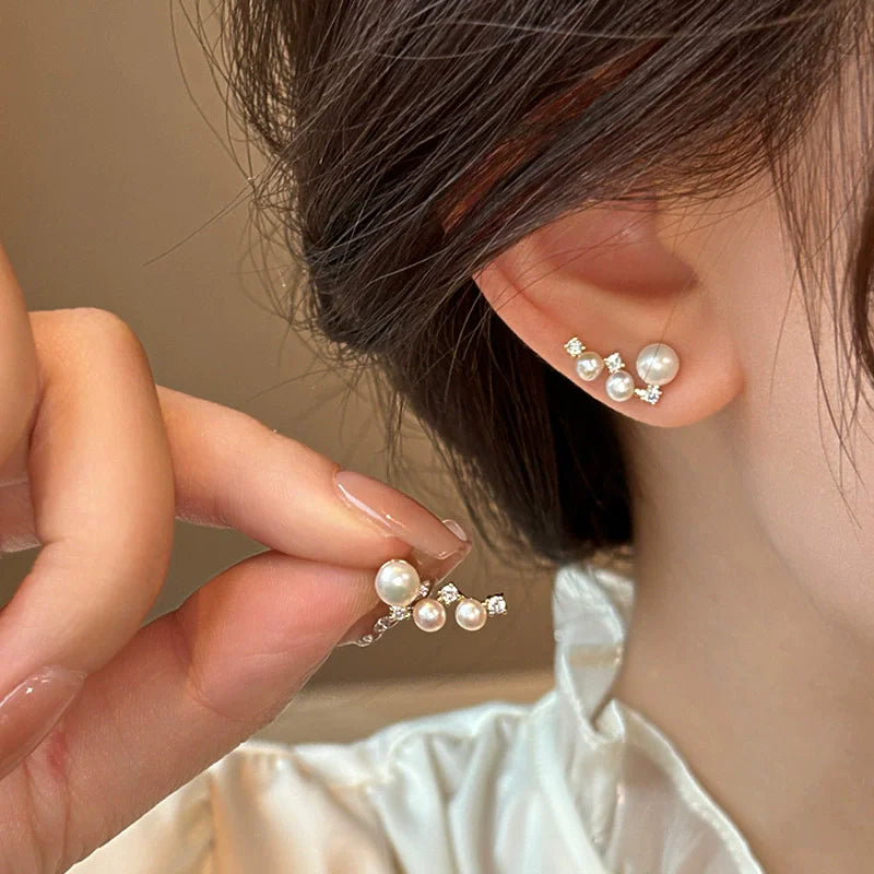 Fashion New Earrings Pearl Earrings for Lady Jewelry for Wholesales N2206246