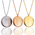 Wholesales Golden Pendants Negative Ions Powder Included Scalar Energy Pendant