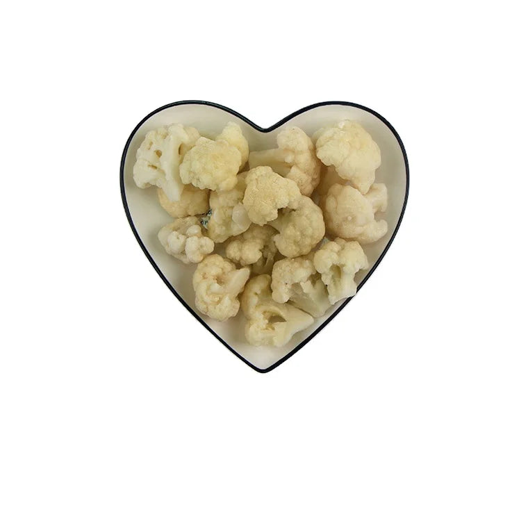 Best Fresh IQF Frozen Riced Cauliflower Florets Broccoli Vegetables Greenhouse Grown Chunk Diced Block Cube Bulk Bag
