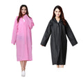 Hot Selling EVA Raincoat Custom Logo Black Motorcycle Lightweight Rain Coat for Adults Waterproof Poncho Raincoat