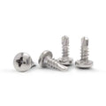 DIN 7504N Cross Recessed Pan Head Stainless Steel Self Drill Drilling Screw Tek Screws for Metal