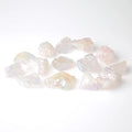 Wholesale Natural Angel Aura Quartz Crystal Electroplating Raw Stone Aura Rough Stone for Decoration