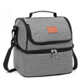 Custom Adult Polyester 600D Oxford Letter Pattern Aluminium Foil Insulated Thermal Lunch Bag with 24L Capacity for Cooler