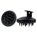 Custom Logo Eco-Friendly Soft Silicone Scalp Massager Hairbrush Compact Cushion with Vent Shampoo Scrubber for Scalp Wash